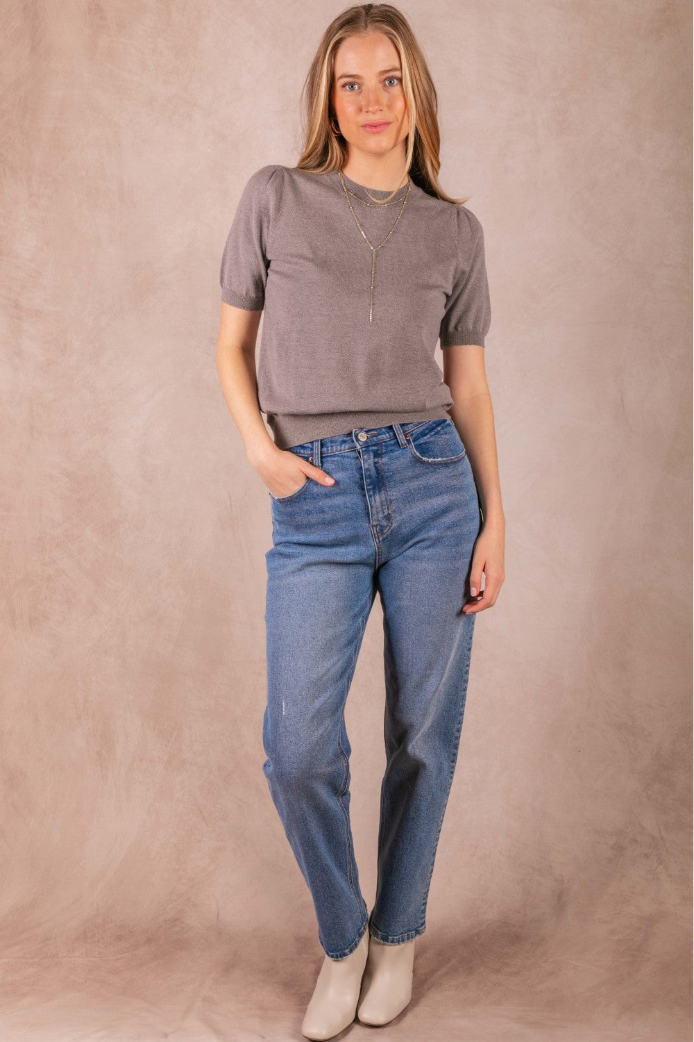 Everyday Elegance Knit Top